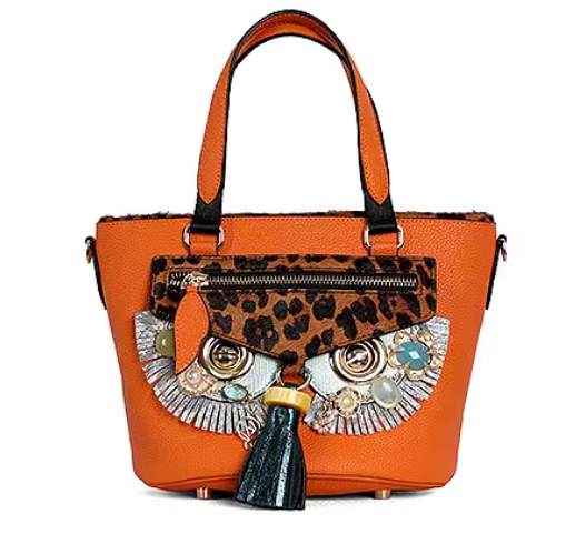 WANACCESSORY - New Owl Mask Bag Tote Shoulder Bucket Bag（Complimentary owl mask accessory）