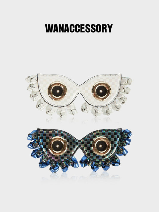 WANACCESSORY 2023 Summer Owl Face Changing Bag Accessories Eye Mask Original Design