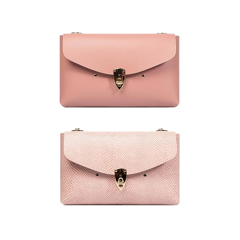 WANACCESSORY 2023 plum green red ti double-sided two-color face changing owl envelope bag crossbody bag