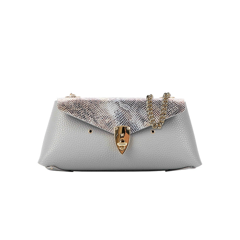 WANACCESSORY Wankou Manon double-sided color matching cowhide owl face changing small bag ALIAS series
