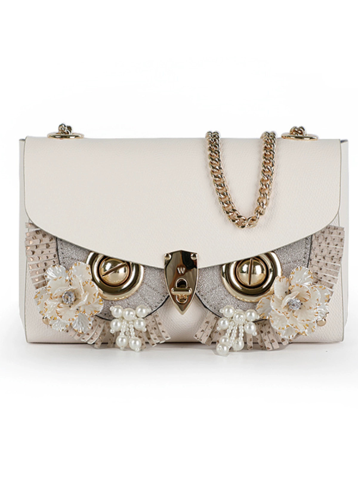WANACCESSORY double-sided two-color owl face changing envelope bag alias series original design