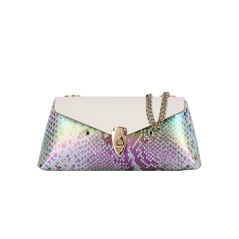 WANACCESSORY Wankou Manon double-sided color matching cowhide owl face changing small bag ALIAS series