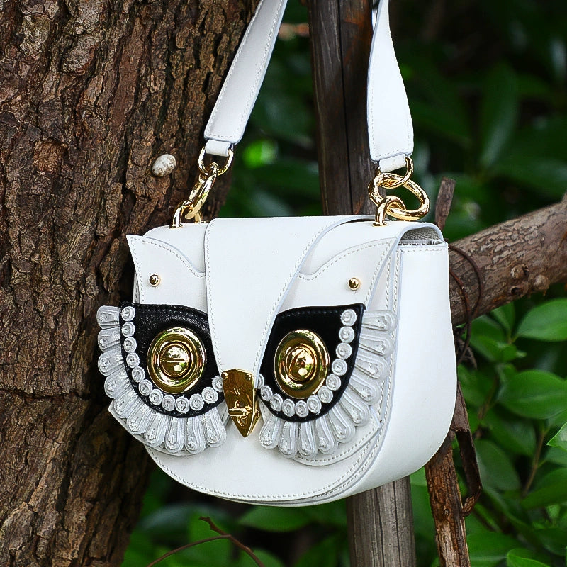 WANACCESSORY New Cowhide Women's Bag Fox Face changing Mask Bag Single Shoulder Crossbody Original Designer
