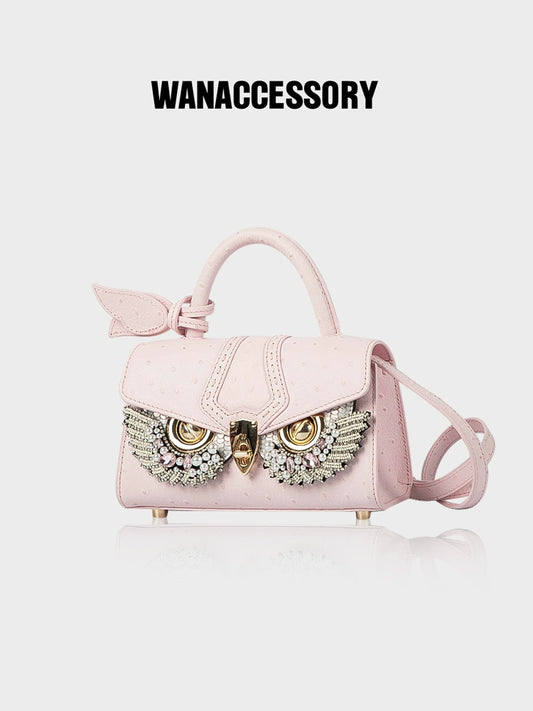 WANACCESSORY 2023 New Hera Owl Face changing Bag Diagonal Straddle Handheld Women's Bag Original Design