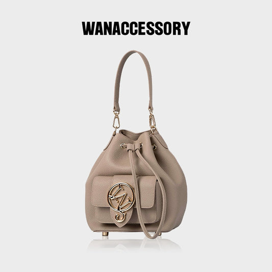 WANACCESSORY W BUCKET2021 New Product One Shoulder Oblique Cross Bucket Bag Original Design for Women's Bag