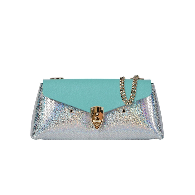 WANACCESSORY Wankou Manon double-sided color matching cowhide owl face changing small bag ALIAS series