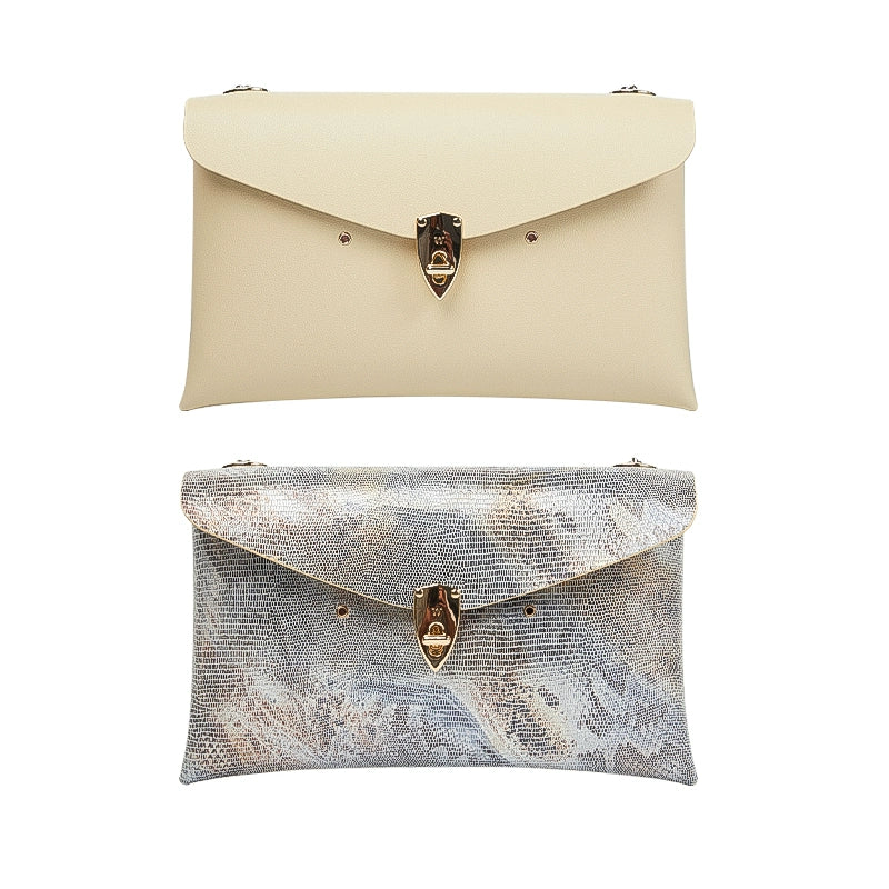 WANACCESSORY 2023 plum green red ti double-sided two-color face changing owl envelope bag crossbody bag