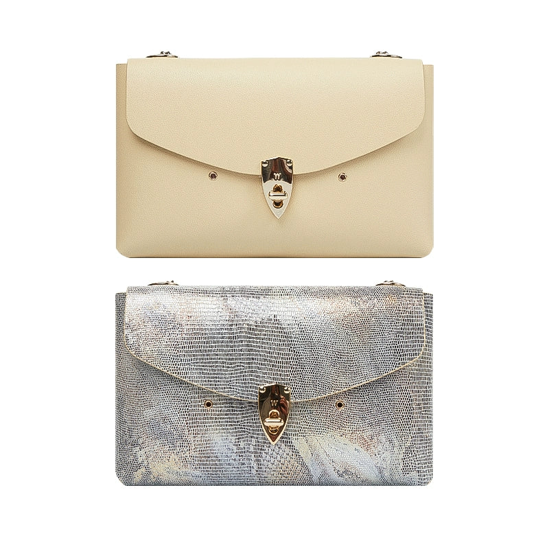 WANACCESSORY 2023 plum green red ti double-sided two-color face changing owl envelope bag crossbody bag