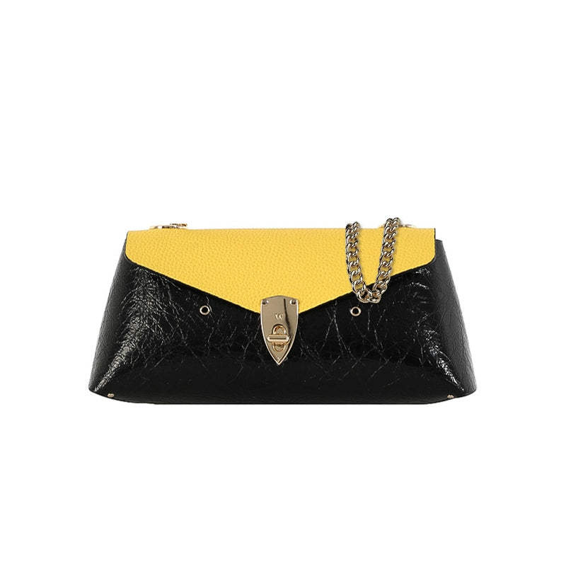 WANACCESSORY Wankou Manon double-sided color matching cowhide owl face changing small bag ALIAS series