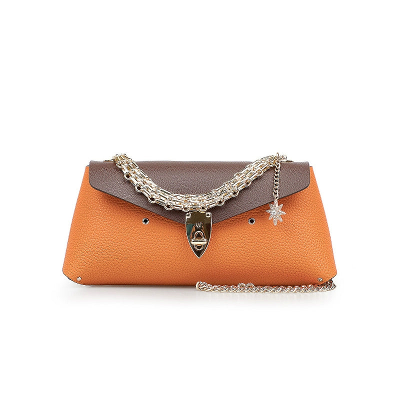 WANACCESSORY Wankou Manon double-sided color matching cowhide owl face changing small bag ALIAS series