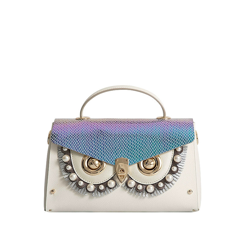 WANACCESSORY Wankou Owl double-sided face changing portable diagonal bag PEEP special original designer