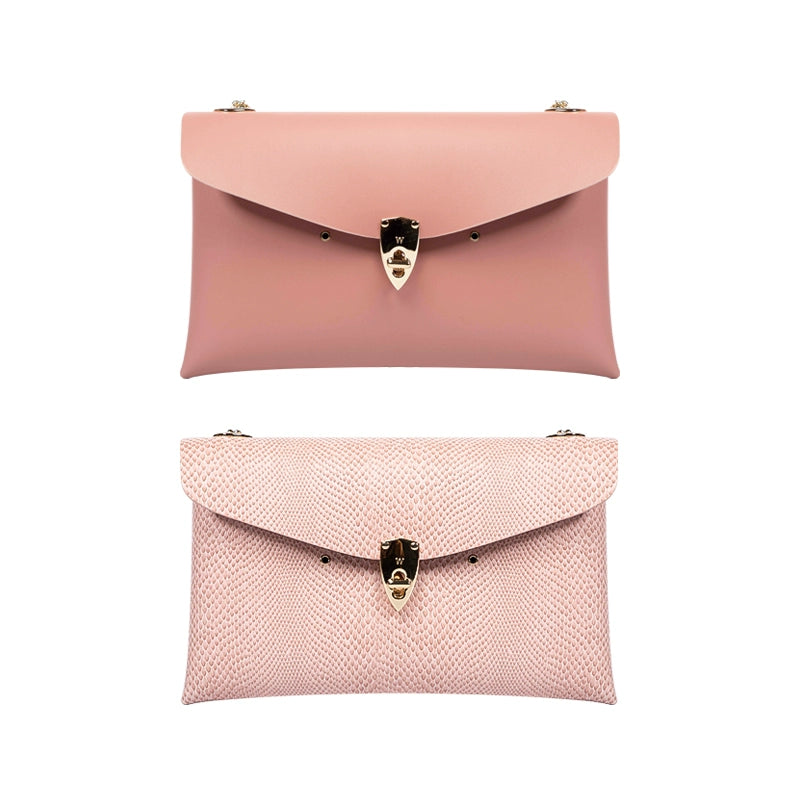 WANACCESSORY 2023 plum green red ti double-sided two-color face changing owl envelope bag crossbody bag