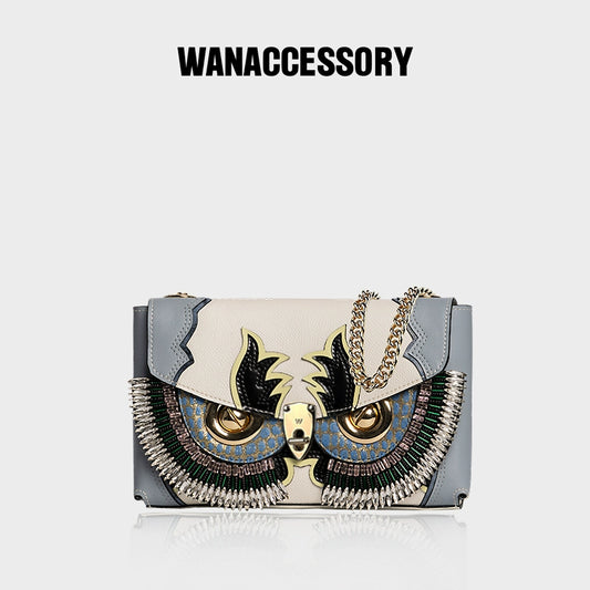 WANACCESSORY 2022 Autumn/Winter New ART DECO CLASSIC Retro Owl facelift bag