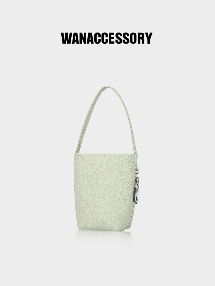 Evergreen Underarm Bucket Bag