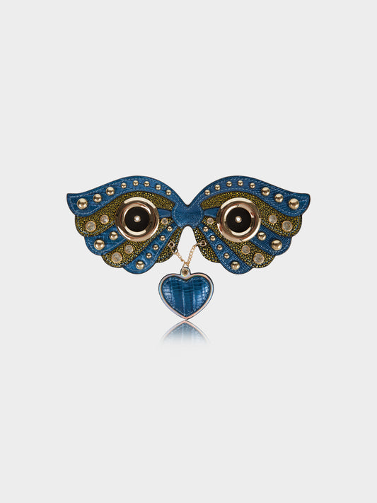 Mask-Pleated Skirt