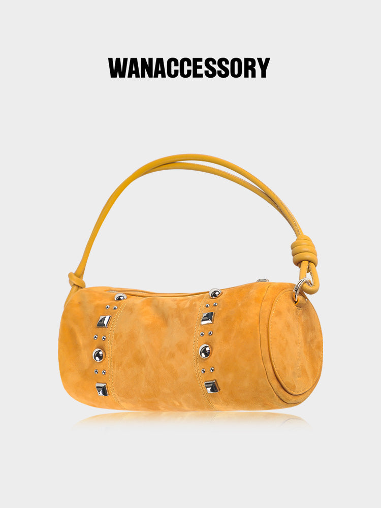 The Studded Cylinder Bag