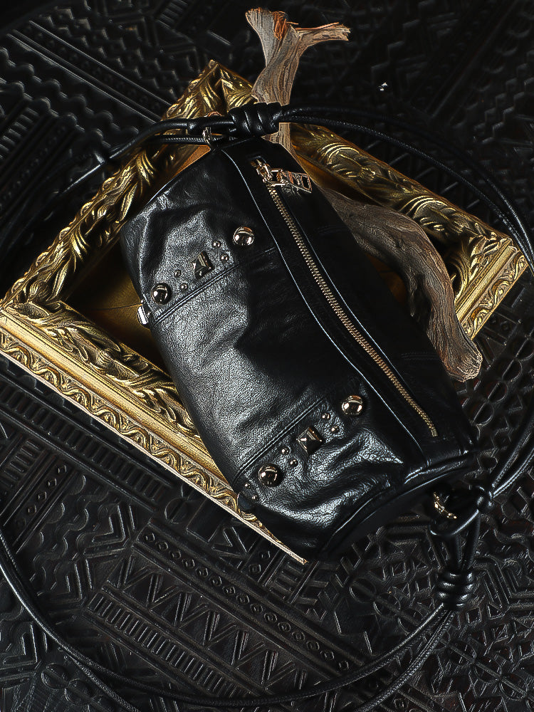 The Studded Cylinder Bag