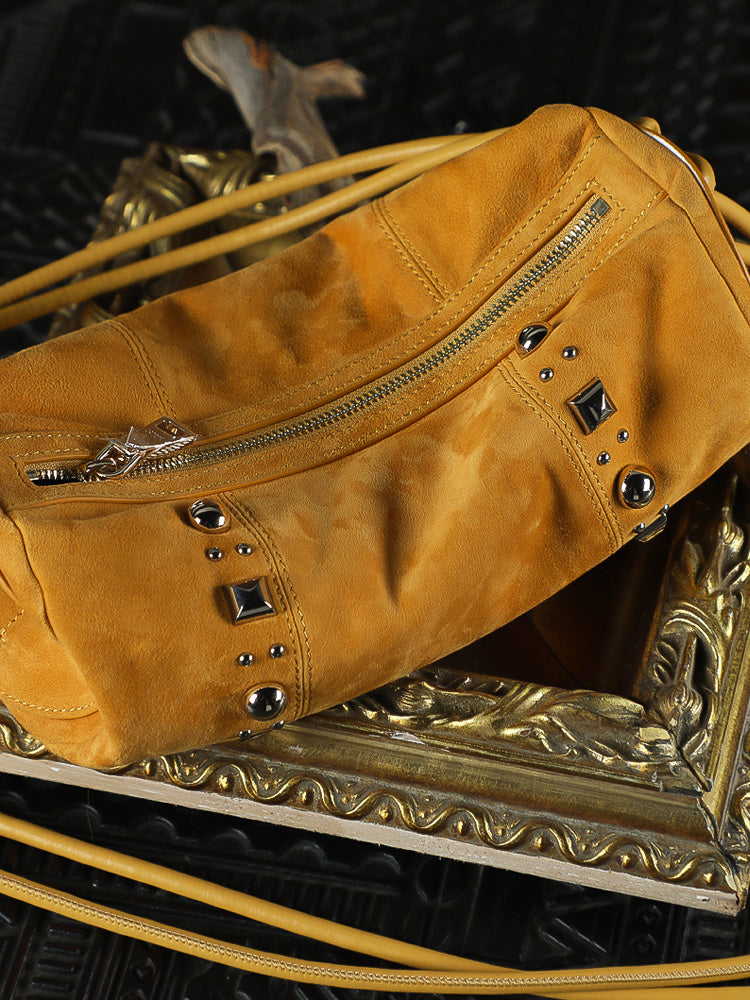 The Studded Cylinder Bag