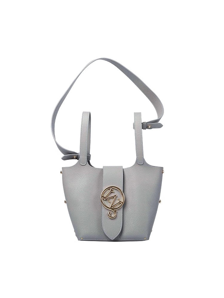 W-Plaque Bucket Bag