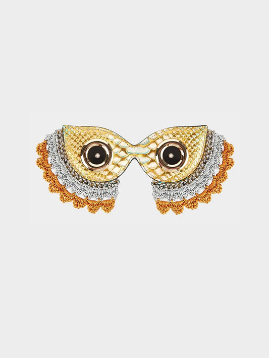 Mask-Stitched Collar