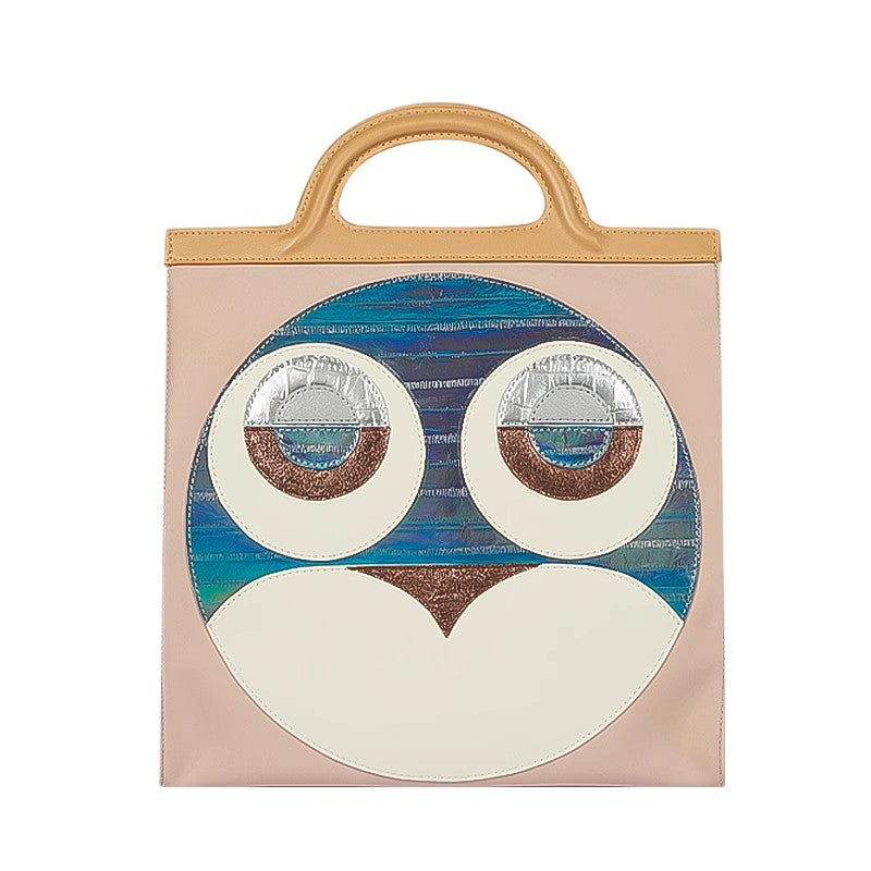 Geo-Collage Document Tote Bag