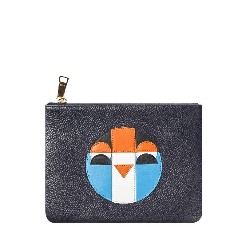 Geo-Collage Clutch Bag