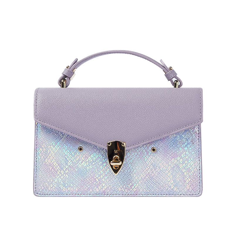 Boite Square Bag-Iridescent Small